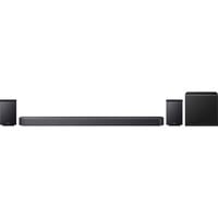 SAMSUNG Q-Series Soundbar HW-Q935GF schwarz, 9.1.4-Kanal, Rücklautsprecher, Q-Symphony, Kabelloses Dolby Atmos
