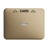 0 Zentralscheibe für Cardschalter, Abdeckung bronze, Retail