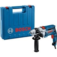 Bosch Schlagbohrmaschine GSB 16 RE Professional blau/schwarz, 750 Watt, Koffer