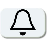 Busch-Jaeger Tastersymbol aws, Schalter weiß, Retail