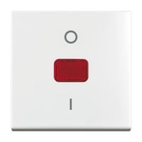 Busch-Jaeger Wippe mit roter Kalotte Retail