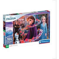 Clementoni Glitter - Disney Frozen 2, Puzzle 104 Teile