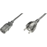 4016032311751 - 18m DIGITUS Netzanschlusskabel CEE 7 7 (Typ-F) - C13 St Bu 18m AK-440101-018-S 4016032311751