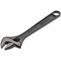 GEDORE Einmaulschlüssel verstellbar, 10", Schraubenschlüssel dunkelgrau, SW 0 bis 30mm