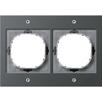 Gira Abdeckrahmen 2fach TX44 anthrazit, Retail