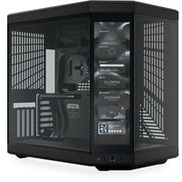 HYTE Y70 Touch  , Tower-Gehäuse schwarz, Tempered Glass x 2