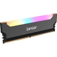 Lexar DIMM 8 GB DDR4-3200  , Arbeitsspeicher LD4BU008G-R3200GSXG, THOR Gaming Black, INTEL XMP