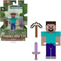 Mattel Minecraft 8 cm Figure Steve, Spielfigur 
