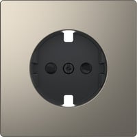 Merten Zentralplatte nickelmet grau, Retail