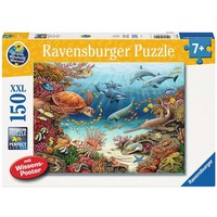 Ravensburger Kinderpuzzle Wieso? Weshalb? Warum? Meerestiere am Korallenriff 150 Teile