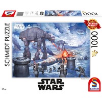 Thomas Kinkade Studios: Star Wars - Die Schlacht von Hoth, Puzzle 1000 Teile Teile: 1000 Altersangabe: ab 12 Jahren