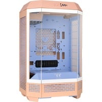 Thermaltake The Tower 300 Peach Fuzz, Tower-Gehäuse pfirsich, Tempered Glass