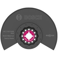 Bosch Professional Segment-Wellenschliffmesser ACZ 100 SWB Multi Material, Ø 100mm, Sägeblatt BIM