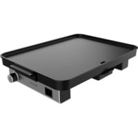 Cecotec Tischgrill Magnet 1800, Elektro-Grillplatte schwarz/silber, 1.800 Watt