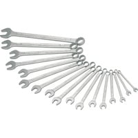 Hazet Ring-Maulschlüssel-Satz (600N/17N), 17-teilig, Schraubenschlüssel Doppelsechskant, 7 – 27 mm