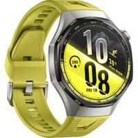 Huawei Watch GT7 Pro 46mm (Atum-B49W), Smartwatch gelb, gelbes Fluorelastomer-Armband