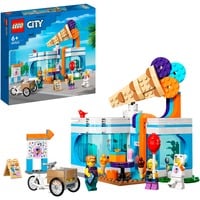 60363 City Eisdiele, Konstruktionsspielzeug Serie: City Teile: 296 -teilig Altersangabe: ab 6 Jahren Material: Kunststoff