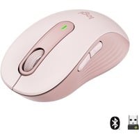 Logitech Signature M650 Wireless, Maus rosa, Größe M, Chromebook zertifiziert