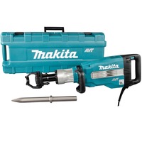 Makita Stemmhammer HM1512, 28mm / 1.1/8" Sechskant, Meißelhammer blau/schwarz, 1.850 Watt, Koffer