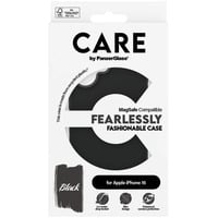 PanzerGlass Fearlessly Fashionable Case, Handyhülle schwarz, iPhone 16, MagSafe