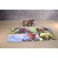 Pegasus Boss Fighters QR: Spielmatten, Brettspiel 4 Spielmatten
