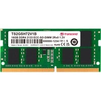 Transcend SO-DIMM 16 GB DDR4-2133  , Arbeitsspeicher grün, TS2GSH72V1B