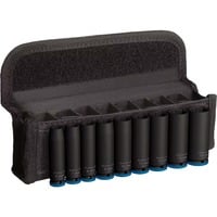 Bosch Professional PRO Impact Steckschlüsseleinsatz-Set 1/4", 9-teilig schwarz, tief