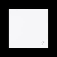 Busch-Jaeger Wippe geschlossen mit Symbol Licht weiß, Retail