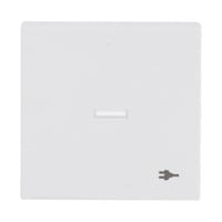 Busch-Jaeger Wippe mit Aufdruck weiß, Retail