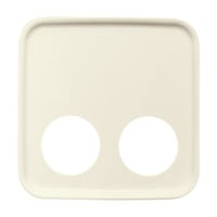 Busch-Jaeger Zentralscheibe, Rahmen weiß, Retail