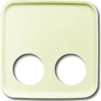 Busch-Jaeger Zentralscheibe, Rahmen weiß, Retail