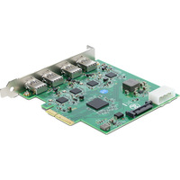 PCI-E x4 Karte zu 4 x USB-A 5 Gbps Dual Channel, Schnittstellenkarte