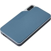 Externe SSD TX100 250 GB blaugrau, USB-A 3.2 Gen 1 (5 Gbit/s)