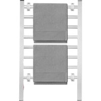 ProfiCare Elektrischer Handtuchwärmer PC-EHW 3115, Radiator silber, 125 Watt, Wandmontage oder freistehend