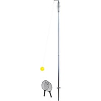 New Sports Tennis Trainer Twistball Stange mit Tennisball an Schnur und 2 Plastikschlägern, Sportgerät