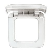 0 Rahmen 1-fach mit Klappdeckel Retail