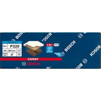 Bosch Professional Expert M480 Netzstruktur-Schleifblatt 93 x 186mm, K320 50 Stück, für Schwingschleifer