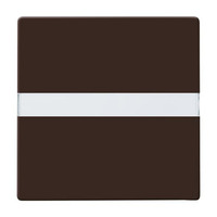 Busch-Jaeger Wippe einteilig Aus Wechsel mit Beschriftung braun, Retail