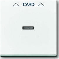 4011395064856 - Abdeckung Cardschalter Axcent Weiß Verkehrsweiß 2CKA001710A3641