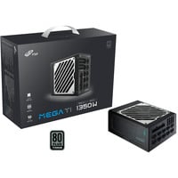 FSP MEGA TI 1350W, PC-Netzteil schwarz, 2x 12-Pin High Power GPU, 6x PCIe, Kabelmanagement, 1350 Watt