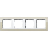 Gira Abdeckrahmen vierfach, Abdeckung Retail