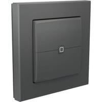 Homematic IP Universal Dimmeraufsatz – Taster (HmIP-UDI-PB2-A) anthrazit