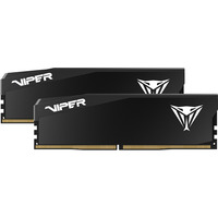 Patriot DIMM 16 GB DDR5-6000 (2x 8 GB) Dual-Kit, Arbeitsspeicher schwarz, VEU516G6036K, VIPER Elite 5 Ultra, INTEL XMP, AMD EXPO