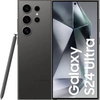 Samsung Galaxy S24 Ultra 256GB Generalüberholt, Handy Titanium Black, Android, 12 GB