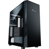 Seasonic ARCH Q503 + CONNECT DGC-750, Tower-Gehäuse schwarz, Tempered Glass