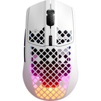 SteelSeries Aerox 3 Wireless Snow 2022, Gaming-Maus weiß