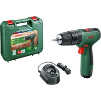 Bosch Akku-Schlagbohrschrauber EasyImpact 1200, Schlagbohrmaschine grün/schwarz, Li-Ionen Akku 1,5Ah, Koffer