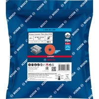 Bosch Professional Expert R782 Prisma Ceramic Fiberschleifscheibe, Ø 180mm, K60 25 Stück, Bohrung 22,23mm