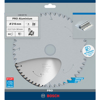 Bosch Professional PRO Aluminium cordless Kreissägeblatt, Ø 216mm, 64Z Bohrung 30mm, für Akku-Kappsägen