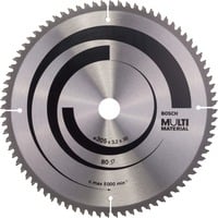 Bosch Professional PRO Multi Material Kreissägeblatt, Ø 305mm, 80Z Bohrung 30mm, für Kapp- & Gehrungssägen
